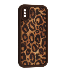 Чохол LEOPARD Case for iPhone X/XS Brown 1 mag-2000001596524135697