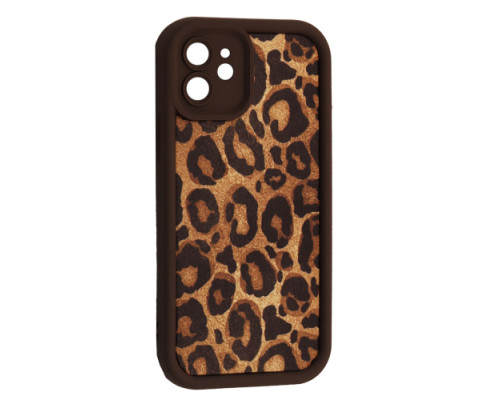 Чохол LEOPARD Case for iPhone 12 Brown 1 mag-2000001596753135717