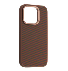 Чохол KEVLAR STYLE MagSafe for iPhone 16 Plus Brown mag-2000001598108135997