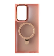 Чохол Matte Ring-MagSafe for Samsung S23 Ultra Світло рожевий mag-2000001500712105306