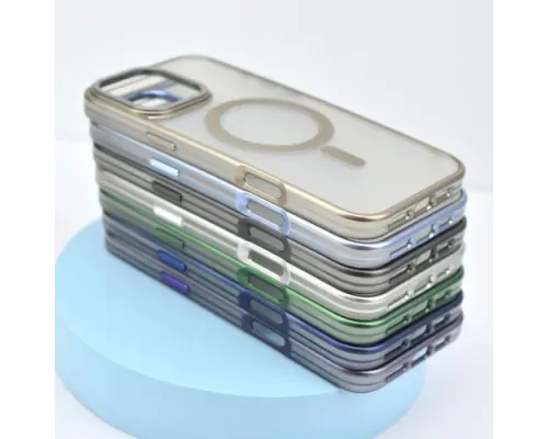 Чохол Perfect Case with MagSafe for iPhone 13 Pro Max titanium gray mag-2000001505311144790