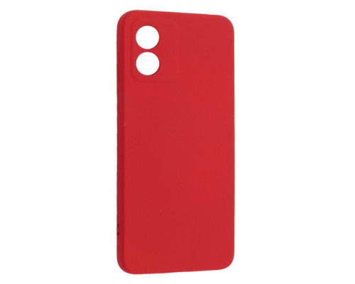 Чохол Silicone Case Camera (no logo) для Motorola E13 red mag-200000150674556846