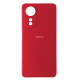Чохол Silicone Case Full for Oppo A58 Red mag-2000001512937105485