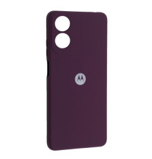 Чохол Silicone Case Full for Motorola E13 4G Grape mag-200000152065929594