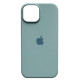 Чохол 1:1 Original Silicone Case with MagSafe for iPhone 15 Light Blue mag-2000001527931105706