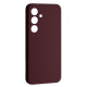Чохол Silicone Case luxury для Samsung S23 FE Marsala mag-2000001529553137736