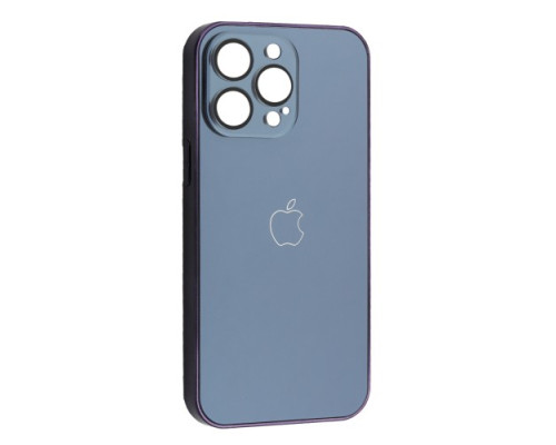 Чохол NEW GLASS MAGSAFE Case for iPhone 14 Pro Max Purple mag-200000153979851424