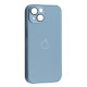 Чохол NEW GLASS MAGSAFE Case for iPhone 15 Light blue mag-200000153991051436