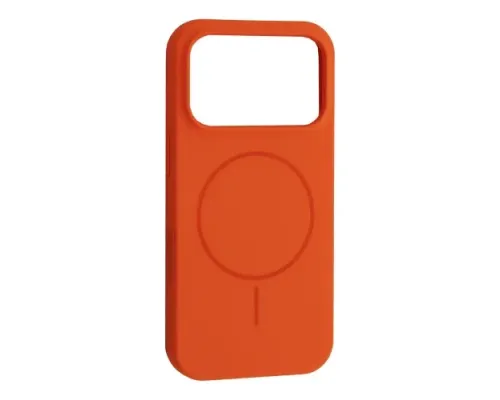 Чохол Silicone Case with MagSafe for iPhone 17 Pro Max Orange mag-2000001642443146180
