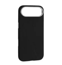 Чохол Flower Liquid Silicone Case MagSafe для iPhone 17 Air Black mag-2000001650844145891