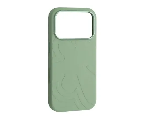 Чохол Flower Liquid Silicone Case MagSafe для iPhone 17 Pro Max Qingshan Jade mag-2000001650967145901