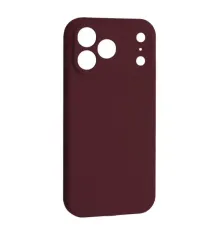 Чохол Silicone Case Camera Protective for iPhone 17 Pro Max (67) plum mag-2000001654675146605