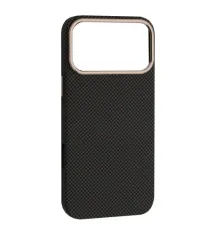 Чохол PC CARBON Style MagSafe for iPhone 17 Pro Max Black grey mag-2000001669235152555