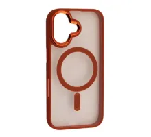 Чохол CRISTAL GUARD MagSafe for iPhone 16 Plus Orange mag-2000001670453152707