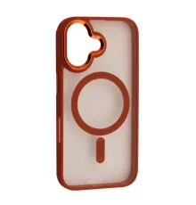 Чохол CRISTAL GUARD MagSafe for iPhone 16 Plus Orange mag-2000001670453152707