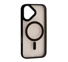 Чохол CRISTAL GUARD MagSafe for iPhone 17 Black mag-2000001670651152727