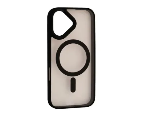 Чохол CRISTAL GUARD MagSafe for iPhone 17 Black mag-2000001670651152727