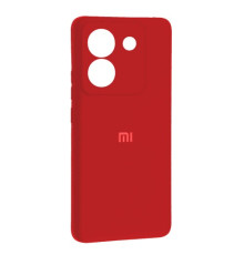 Чохол Silicone Case Full for Xiaomi Poco M7 Pro 5G Red mag-2000001605134142040