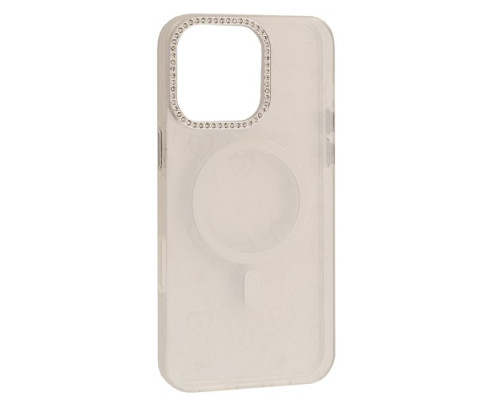 Чохол MIRAGE Heart MagSafe for iPhone 16 Pro Max White mag-2000001605998137566