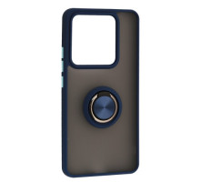 Чохол Gingle Ring Case for Xiaomi Poco М7 Pro 5G Blue mag-2000001606964139132