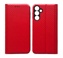 Чехол-книжка Carbon for Samsung A26 5G Red mag-2000001607084140171