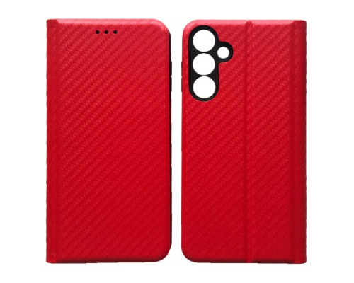 Чехол-книжка Carbon for Samsung A26 5G Red mag-2000001607084140171