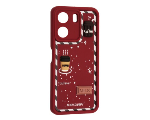 Чохол Happy для Xiaomi Redmi 13C Marsala mag-2000001616604143428
