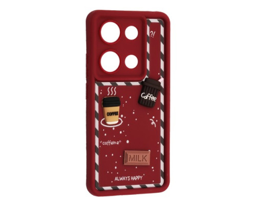 Чохол Happy для Xiaomi Redmi Note 13 4G Marsala mag-2000001616901143458