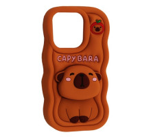 Чохол CAPYBARA for iPhone 12 Pro Max/13 Pro Max Brown mag-2000001617922140848