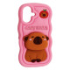 Чохол CAPYBARA for iPhone 16 Pink mag-2000001618158140868