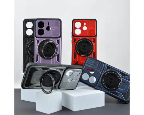 Чохол Protective Ring MagSafe for Samsung A16 4G/5G (A165) Black mag-2000001620564141292