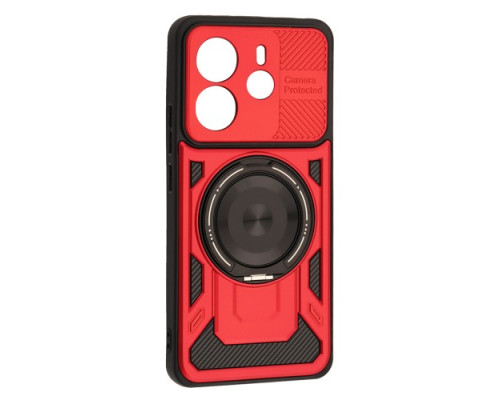 Чохол Protective Ring MagSafe for Xiaomi Redmi Note 14 4G EU Red mag-2000001621240141352