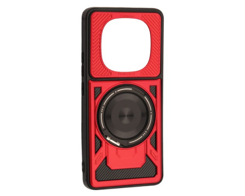 Чохол Protective Ring MagSafe for Xiaomi Redmi Note 14 Pro 5G/Poco X7 5G Red mag-2000001621349141362