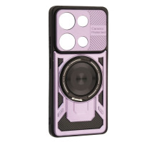 Чохол Protective Ring MagSafe for Xiaomi Redmi Note 14S Violet mag-2000001621455141372