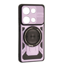 Чохол Protective Ring MagSafe for Xiaomi Redmi Note 14S Violet mag-2000001621455141372