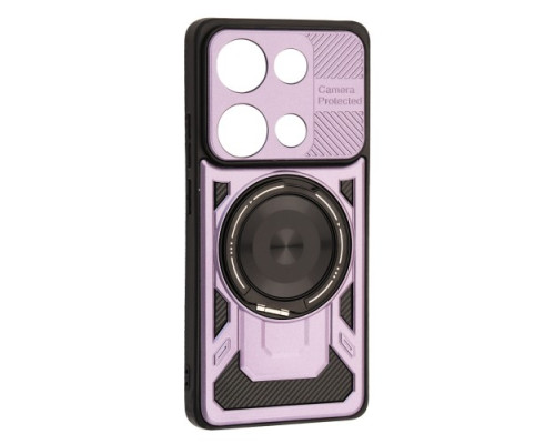 Чохол Protective Ring MagSafe for Xiaomi Redmi Note 14S Violet mag-2000001621455141372