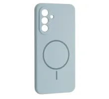 Чохол Silicone Case luxury+MagSafe for Samsung A36 5G Sky Blue mag-2000001625774144514