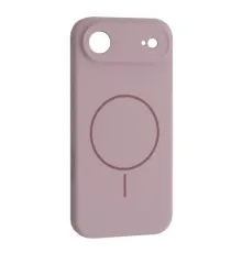 Чохол Silicone Case Full Camera Fine Ring MagSafe for iPhone 17 Air Purple Lilac mag-2000001628416145220