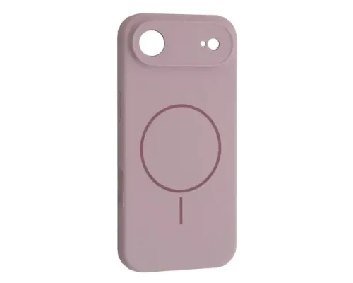 Чохол Silicone Case Full Camera Fine Ring MagSafe for iPhone 17 Air Purple Lilac mag-2000001628416145220