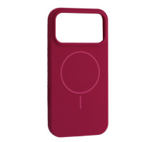 Чохол Silicone Case with MagSafe for iPhone 17 Pro Max Manyue Red mag-2000001632901143276