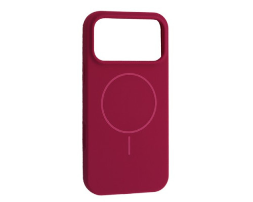 Чохол Silicone Case with MagSafe for iPhone 17 Pro Max Manyue Red mag-2000001632901143276