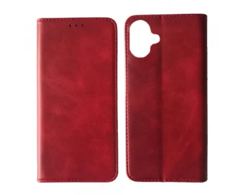 Чохол-книжка Black TPU Magnet for Samsung A07 Red mag-2000001633199145183