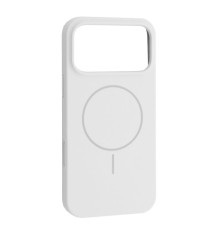 Чохол Silicone Case with MagSafe for iPhone 17 Pro Max White mag-2000001633106143296