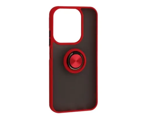 Чохол Gingle Ring Case for Xiaomi Redmi 15C EU Red mag-2000001634172144269