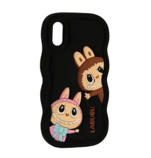 Чохол LABUBU Case for iPhone XR Black mag-2000001636534143790