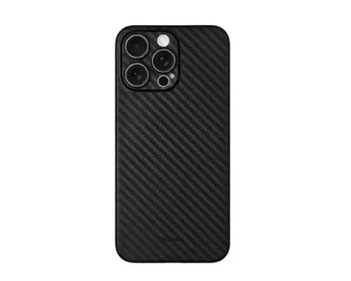 Чохол KZDOO Air Carbon for iPhone 16 Pro Max Black mag-2000001639405144291