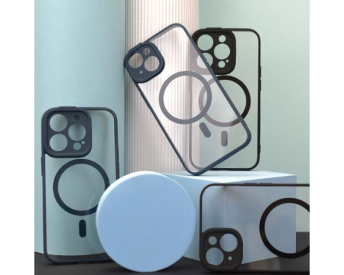 Чохол Baseus Frame Series Magnetic Case for iPhone 14 Plus Black ARJT030001 mag-693217261505554636