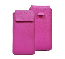 чохол витяжка шкіряний Grand КМ універсальна 5 (142*70*11мм) рожевий mag-200000063169167432