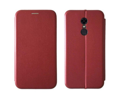 Чохол-книжка Level for Xiaomi Redmi 5 Marsala mag-200000089204760555