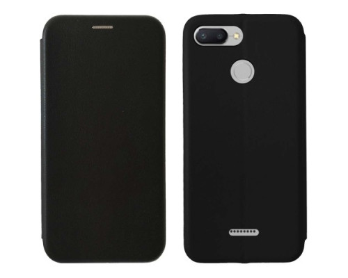 Чохол-книжка Level for Xiaomi Redmi 6 Black mag-200000094500216760